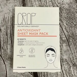 CROP Face Mask 5 Sheets
